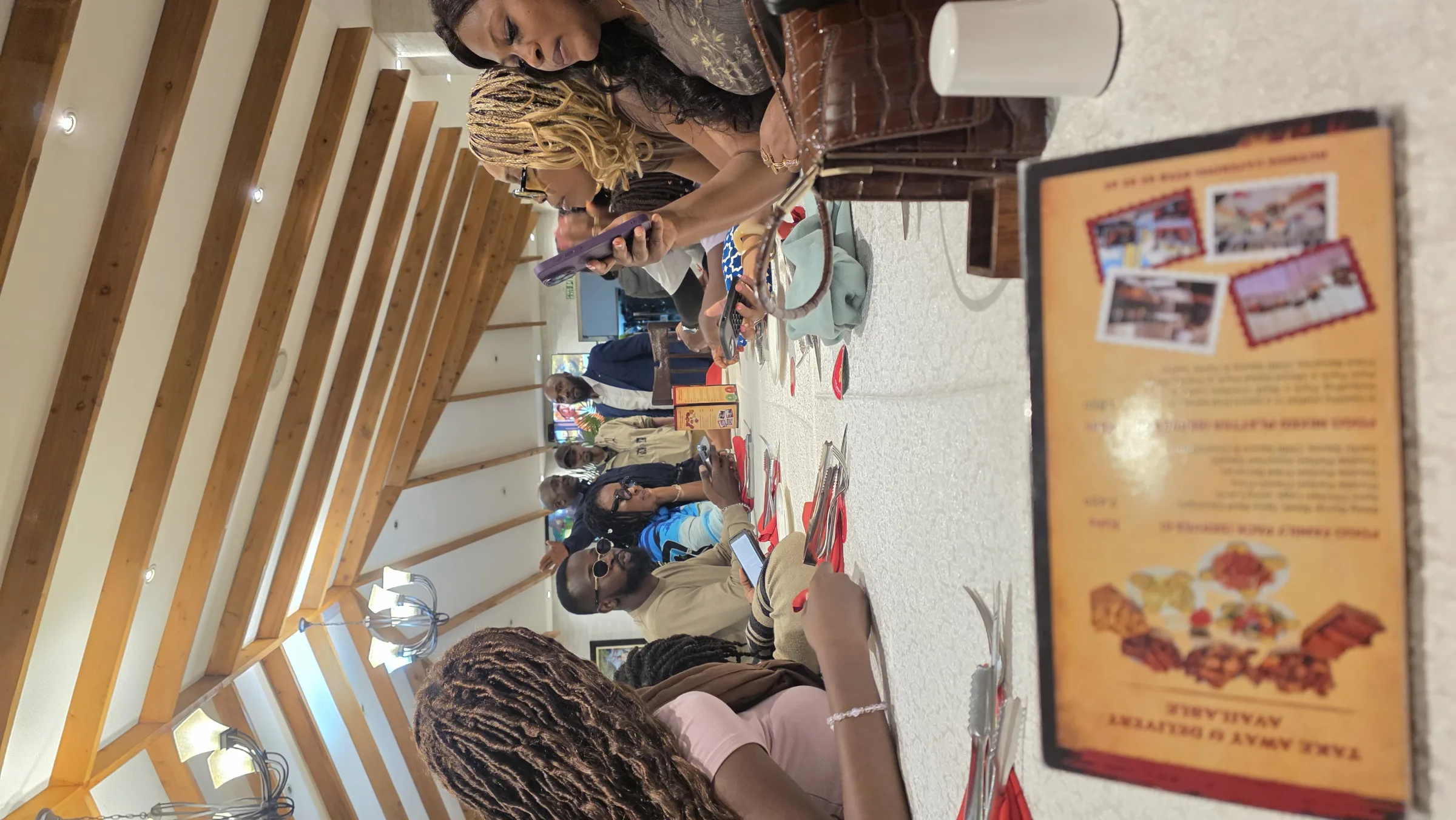 Members browsing inside a craft shop